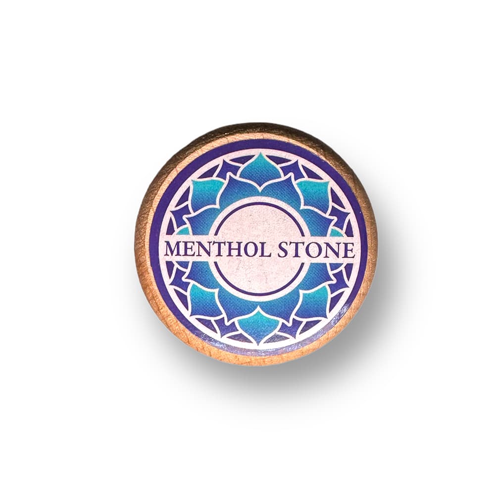 Menthol stone, menthol steen, migrainesteen